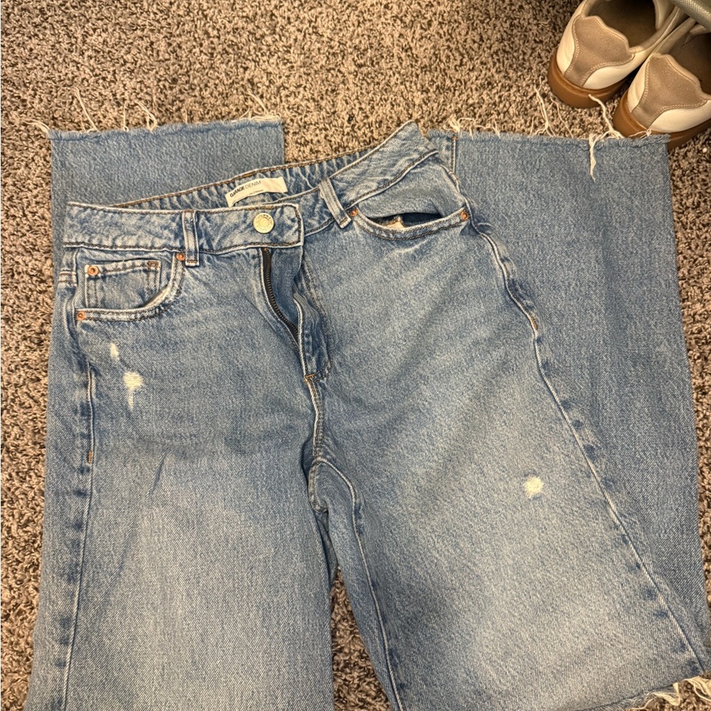 Garage Light Wash Straight Leg Women’s Jeans